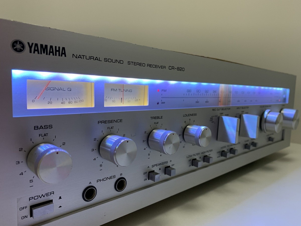 Yamaha CR-820 Natural Sound Receiver - A Star is Born! – Holt Hill Audio