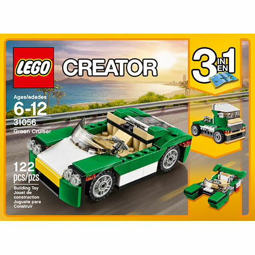 lego creator green car