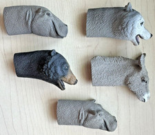 RARE MASK ILLUSIONS SET OF 5 Finger Puppets