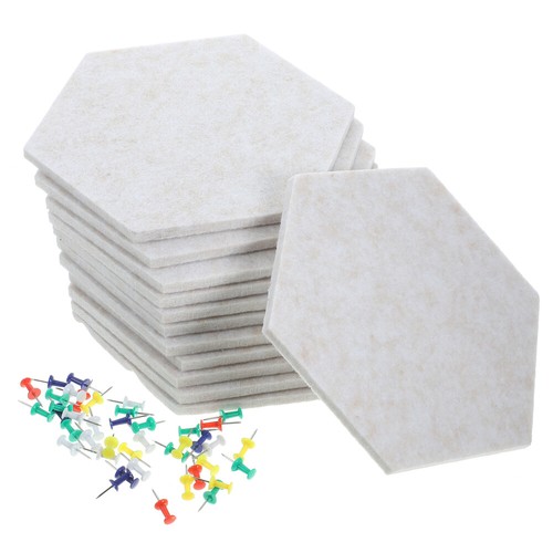 6 Pcs Panneau D'affichage Feutre Tableaux Planches En Garniture Du Babillard
