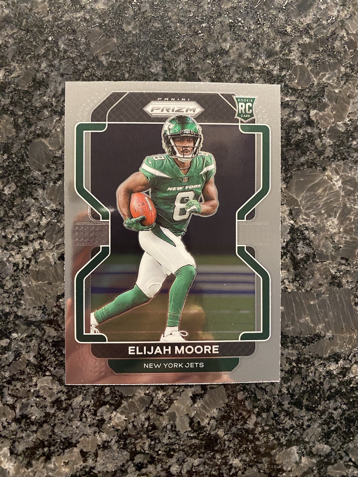 2021 Panini Prizm Elijah Moore Rookie #346