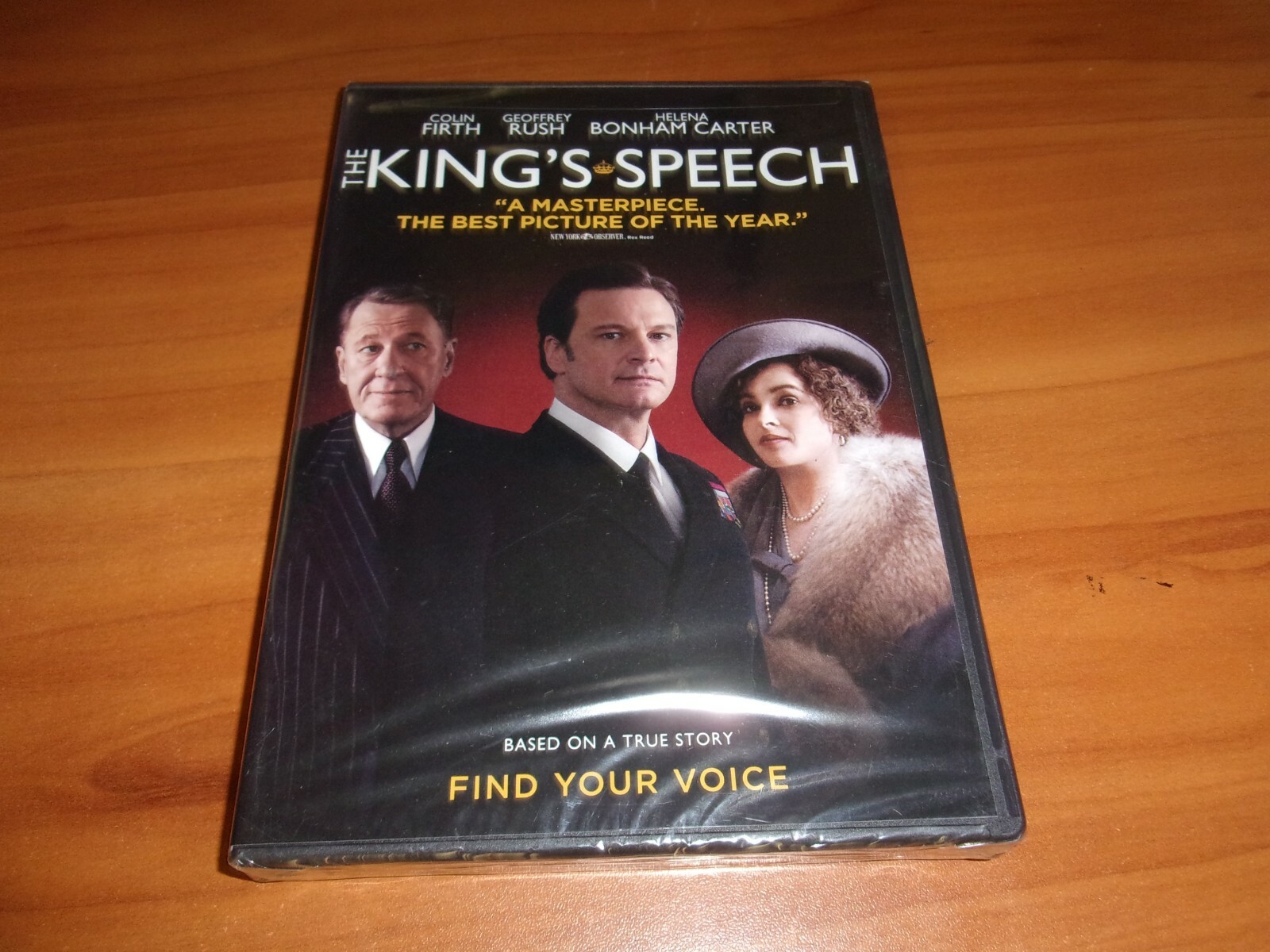 The King's Speech (DVD Widescreen 2011) Colin Firth NEW