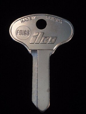 F91GS Italian Motorcycle KEY BLANK ''G'' Code 60's-80's Fit Many Ducati MV Augusta