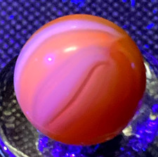 NEVER SEEN ANOTHER MASTER MARBLE CADMIUM URANIUM GLOW UV SHOOTER .69" M638