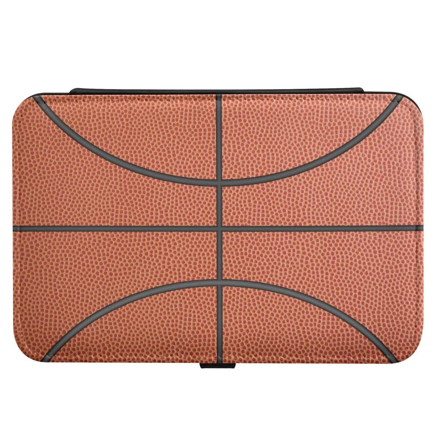 Leather Jewelry Storage Box for Rings Earrings Basketball Design