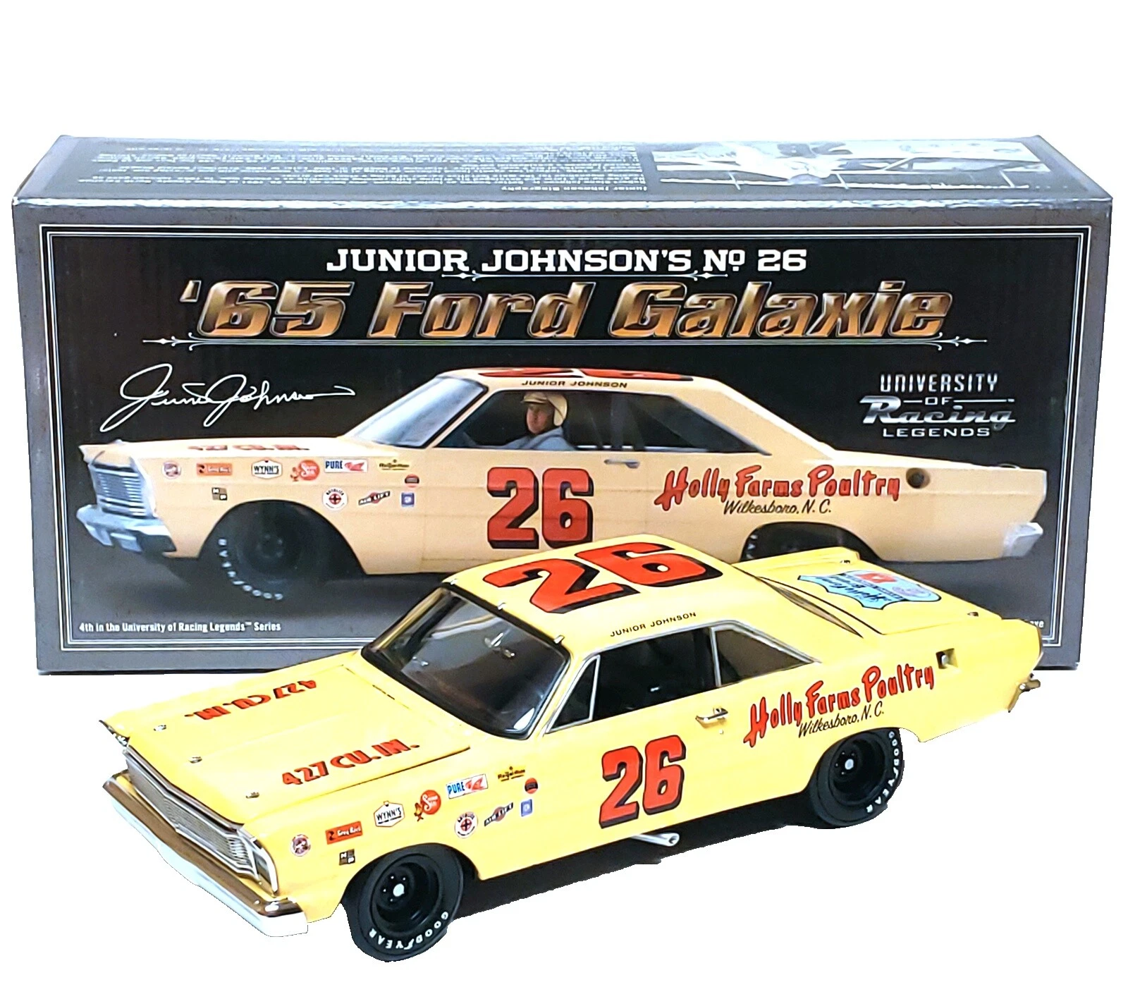 Литые модели спортивных и туристических автомобилей Ford 1:24 1965 года