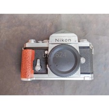 Wooden L Type Bracket Plate Base Hand Grip For NIKON F RF Camera Ball Head Ebony