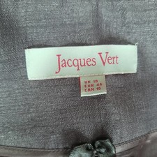 Women's Jaques Vert Bolero Jacket Crop Jacket Occasion Purple Lined Smart Uk 18