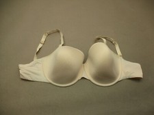 40D Third Love Womens Beige Lined Underwire Back Close Full Coverage Demi Bra 4P