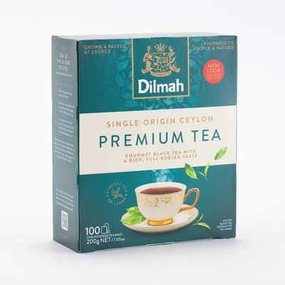 100 Tea Bags Dilmah Premium Quality Ceylon Tea Bags