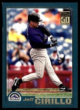 Jeff Cirillo 2001 Topps #135 Rockies MLB READ FREE SHIPPING AutographDen