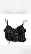Skylar And Madison Black Floral Tank Top