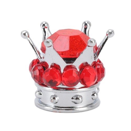 New 4 Pieces Tire Wheel Stem Valve Cover Caps Crown Style For Cars - Picture 19 of 23