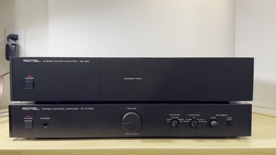 ROTEL RB-870 パワーアンプ Rotel RB-870 Stereo Power Amplifier | 2 x 60 Watt | Vintage