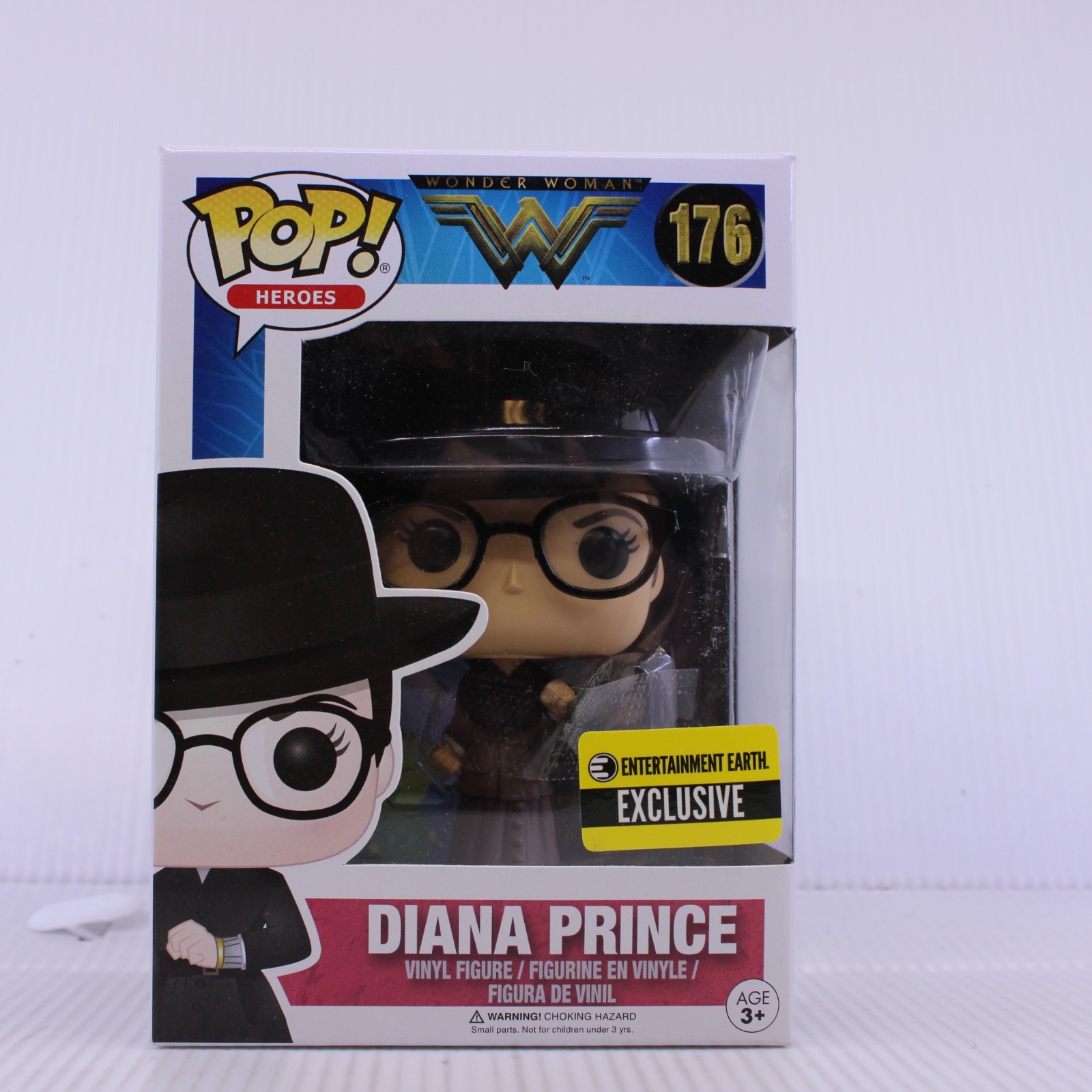 G6 Funko Pop Dc Heroes Diana Prince Wonder Woman Ee Exclusive Vinyl Figure 176