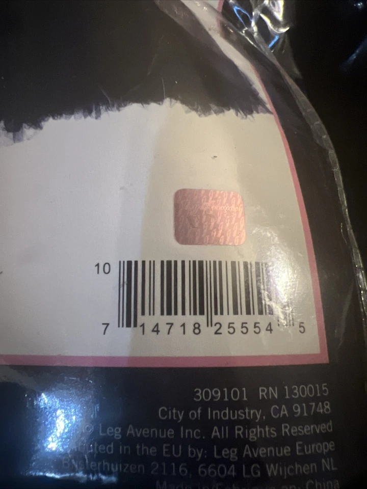 Nueva enagua negra corta sexy enagua de tul en capas de Leg Avenue talla única Foto 2 de 3