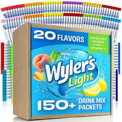 Bulk Variety Drink Mix Pack - 20 Flavors, Sugar Free Singles To Go, Iced Tea, Le