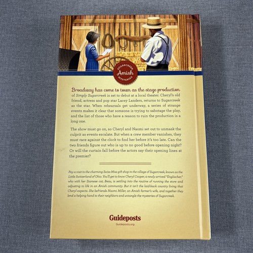 A Play On Words By Emily Thomas 2017 Sugarcreek Amish Mysteries Hardcover Book - Picture 2 of 10