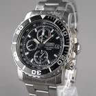 SEIKO Vintage Chronograph Diver 7T62-0CV0 Men's 42mm Watch New Battery