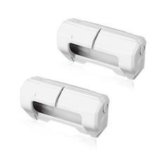 2 PCS Car Seat Belt Buckle Covers, Anti-Scratch Silicone Auto Safety Belt White