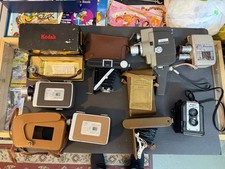 Vintage Movie And Still Camera Lot