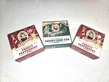 LOT of 3 Dr Squatch Christmas Limited Edition Frosty Peppermint Soap 5 oz Bars
