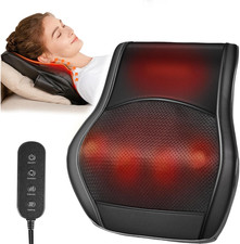 Neck and Back Massager for Pain Relief Deep Tissue with Heat, Shiatsu Shoulder M