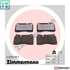 BRAKE PAD SET DISC BRAKE 24098.970.1 FOR VW SEAT ATECA/SUV LEON/ST CUPRA 2.5L