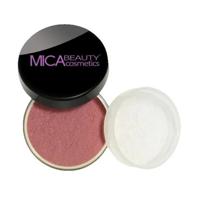 MICABEAUTY MICA BEAUTY Mineral Loose Blush, #MB-6 WILD ROSE 9G *BRAND NEW*