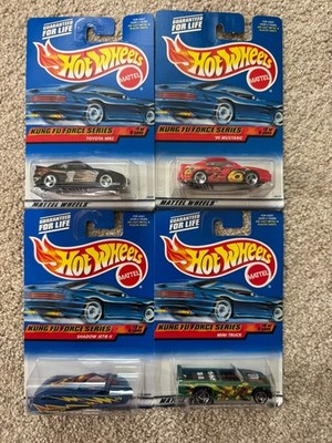 HOT WHEELS  - KUNG FU FORCE Series 2000 - Complete Set - NEW Unopened (KFF)
