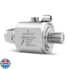 Proxicast Coaxial Lightning Arrester/Suppressor with Male/Female 75 Ohm F Con