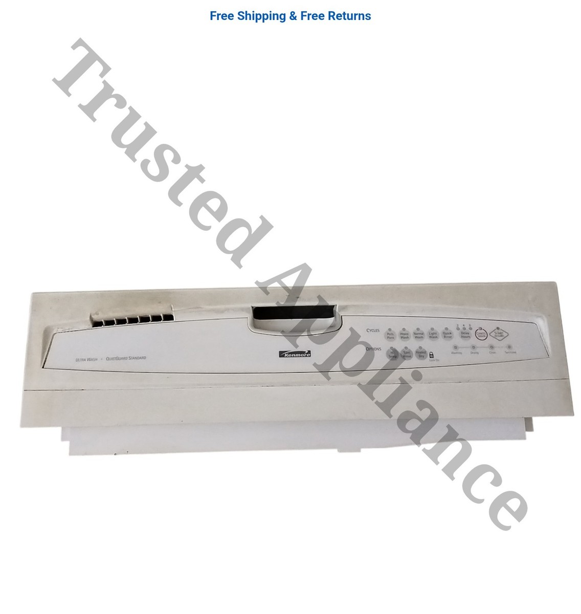 Kenmore Dishwasher Control Panel Console 8575252 WHITE white | eBay
