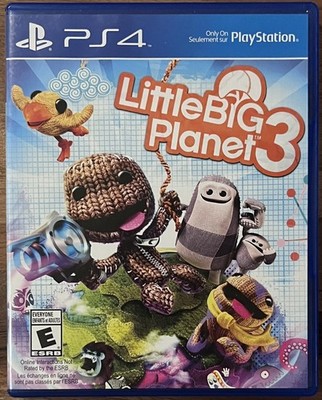 Little Big Planet 3 PS4 (Sony PlayStation 4, 2014) Great Condition