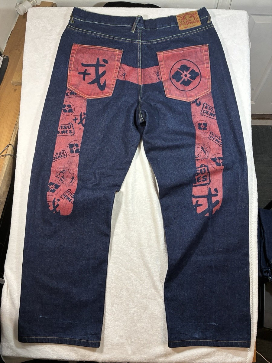 RARE Vintage EVISU Jeans | Size 40 | LOT 0001 | Evisu Genes