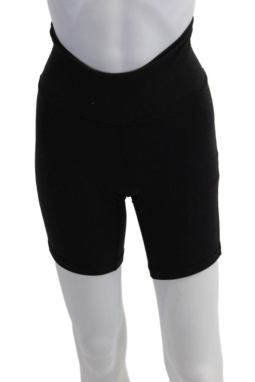 TNA Unisex Biker Shorts Black Nylon Blend Size XSFree Shipping in US $100+ Orders | $6.95 Orders Below-image