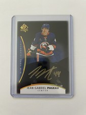 2025-26 SP Authentic Mystery Black Auto SSP Jean-Gabriel Pageau Auto #64 1 of 1
