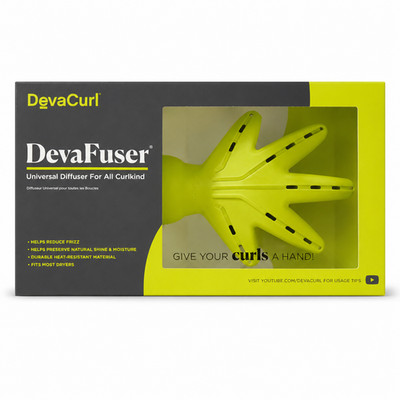 DevaCurl DevaFuser Universal Diffuser Curly Hair Dryer Attachment New
