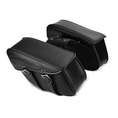 Überwurf Satteltaschen für Chopper Cruiser Retro Craftride VH5 schwarz C-Ware