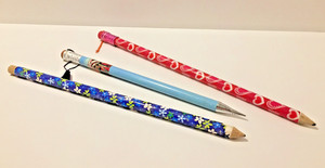 3 Huge Pencils 1 Mechanical Pencil w/Lead Syracuse, NY Souvenir Vintage
