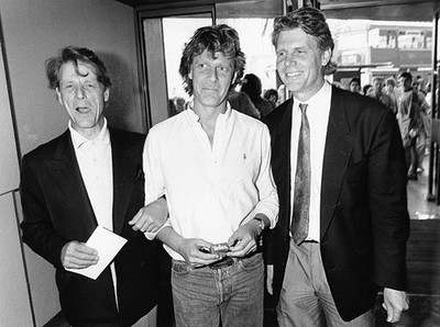 brothers Edward Fox James Fox William Fox attending a screening of- Old Photo