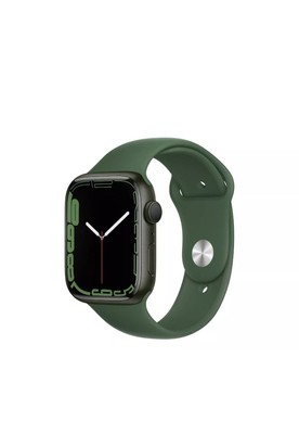Apple Watch Series 7 41mm Aluminiumgehäuse-Grün mit Sportarmband in Clover (GPS