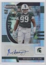 2020 Panini Prizm Draft Picks Rookies Hyper 41/75 Raequan Williams Auto 02ih