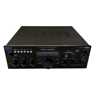 PyleUsa Home Audio Amplifier Home Theater Power Stereo Receiver, Surround Sound,