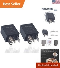 High-Performance 5 Pin 30A Relay Kit - Waterproof Design for Reliable Operation