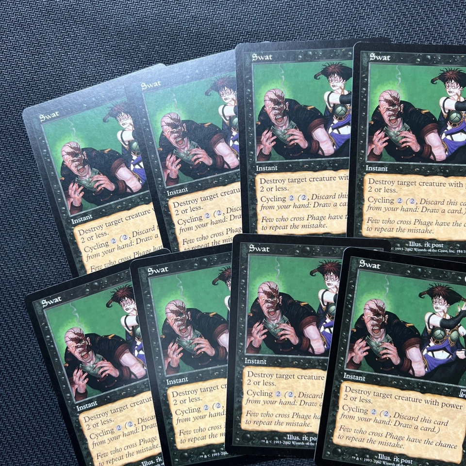 Swat Onslaught Magic The Gathering Mtg Playset Black Card 8 - Image 3 of 4