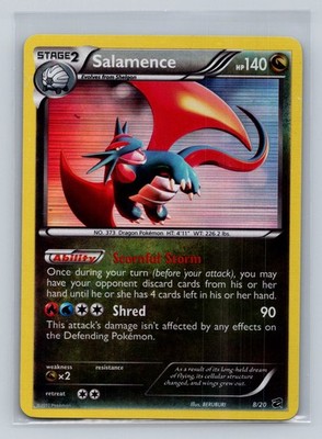 Salamence Holo Rare Dragon Vault 8/20 MP