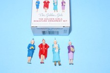 2024 Hallmark Keepsake THE GOLDEN GIRLS 4pc Miniature Ornament Set BRAND NEW