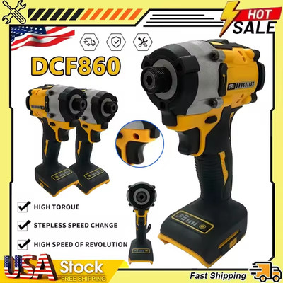 18V Brushless Cordless Drill Driver   Compact Electric Screwdriver   Fits DeWalt