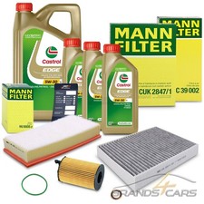 MANN-FILTER INSPEKTIONSPAKET SET A + ÖL FÜR VW TOUAREG PORSCHE CAYENNE 3.0 TDI