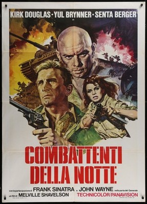 Cast a Giant Shadow 1966 39x55 Poster Kirk Douglas Brynner John Wayne Sinatra